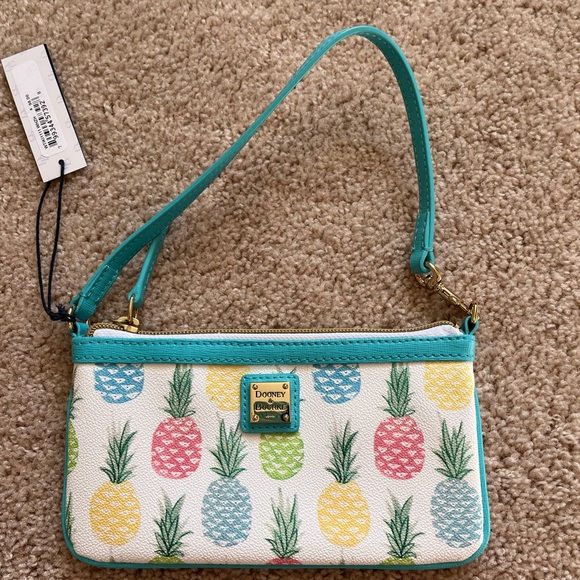 Dooney & Bourke Handbags - Pineapple Dooney & Bourke Small Handbag ****NEVER USED****